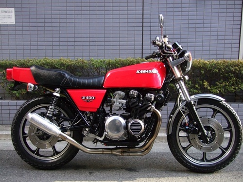 Z400FX ( KAWASAKI ) | 東京都上野のバイク街にあるバイク