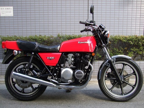 Z400fx Kawasaki 東京都上野のバイク街にあるバイクショップ